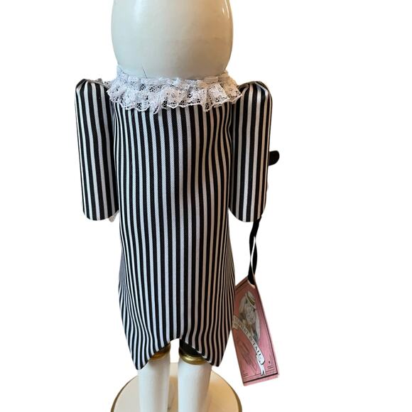 Tophat & Tail Easter Bunny Rabbit Wooden Nutcracker 14in Black & White New - Picture 6 of 13